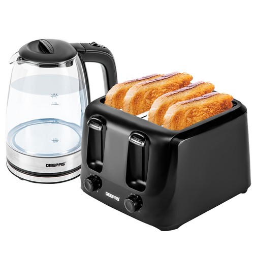 Geepas slice bread toaster - 4, &