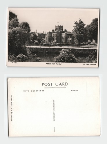 Postcard abbot hall - postcard, hall,