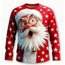 Men's Christmas T-Shirt 3D