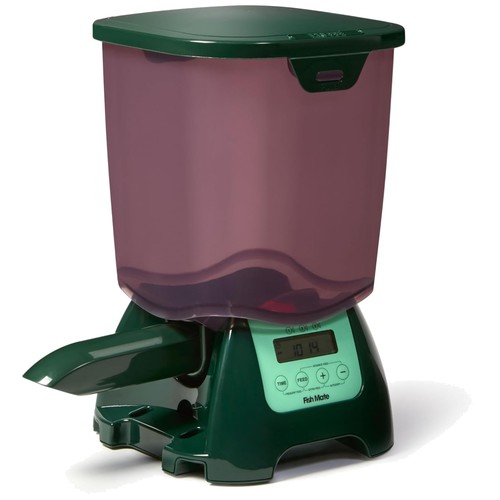 Pond fish feeder adjustable - pond,
