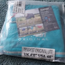 4' Shires Tempest Lite 0g Turnout Rug New in sealed bag