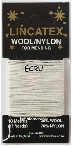 Ecru thread for darning - for,