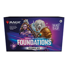 MTG TCG Foundations Beginner Box Magic The Gathering Tutorial Decks & Booklet