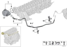 BMW Genuine Hose Fits E87 E46