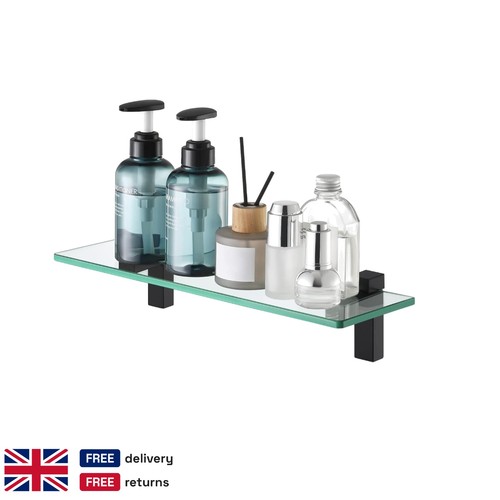 Wall mount bathroom glass - wall,