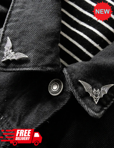 2pcs bat enamel - 2pcs, pins
