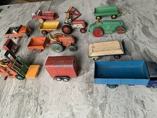 Job lot of 14 Dinky & Corgi Vintage Toys 