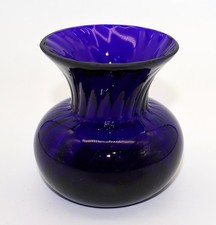 Dartington Glass Cobalt Blue