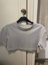 Zara Cropped T-Shirt - Size S