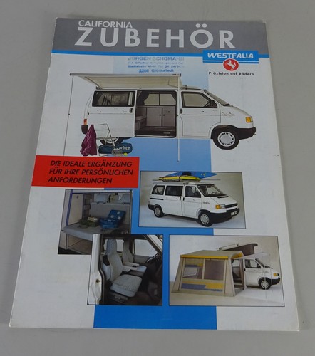 Brochure westfalia t4 - westfalia, vw