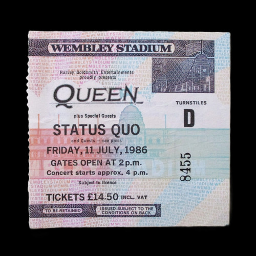 Queen 1986 wembley - queen, uk