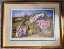 Large Framed Railway Print GWR