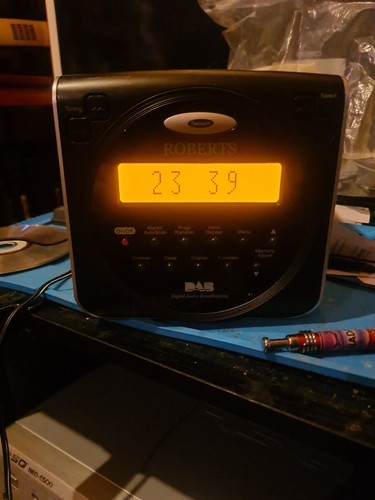 Roberts crd digital clock - roberts, crd-37