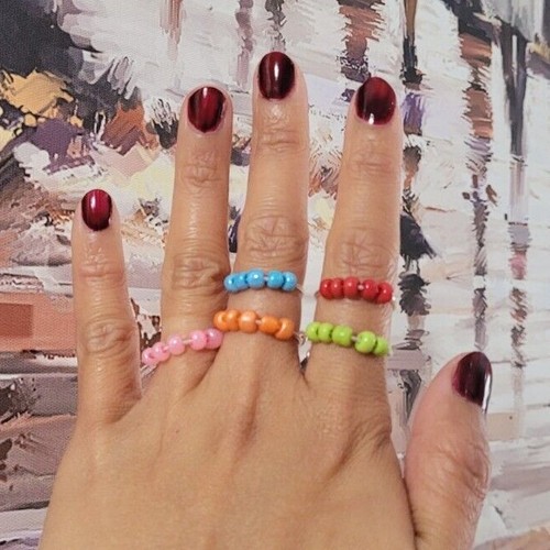 Adjustable anxiety ring stress - ring,