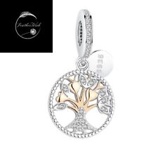 Sterling Silver 925 Charm Rose