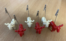 6 Reindeer Place Card Holder Christmas Table Settings Decoration -All Stand Firm