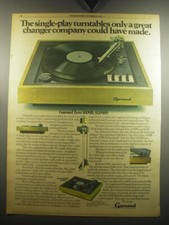 1974 Garrard Zero 100SB