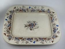 ANTIQUE GILDEA & WALKER LATE MAYERS Rectangular Serving Platter SYLVAN 1881-85