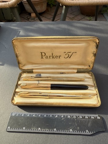 Vintage parker pen trio rolled - parker,