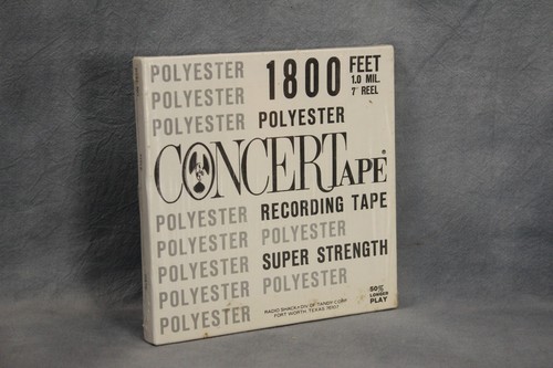 Radio shack concertape - concertape, 7"