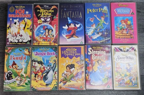 Walt disney classics vhs - walt,
