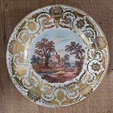 Antique Derby Porcelain Plate