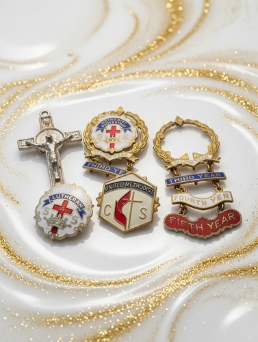 Vintage mixed religious - vintage,