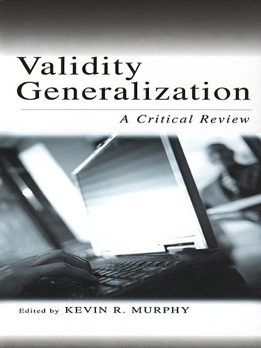 Validity generalization - validity,