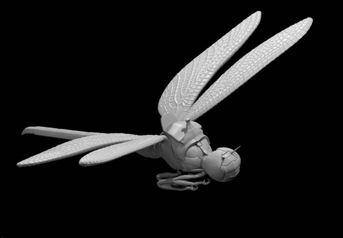 Giant dragonfly mount for d - for, d&d