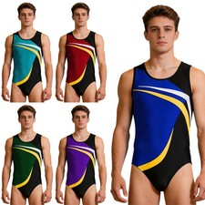 Men's Color Block Gymnastics