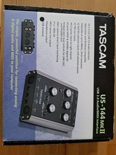 Tascam US-122MK II USB 2.0 2-channel Audio/MIDI Interface ONLY Used TESTED W/Box
