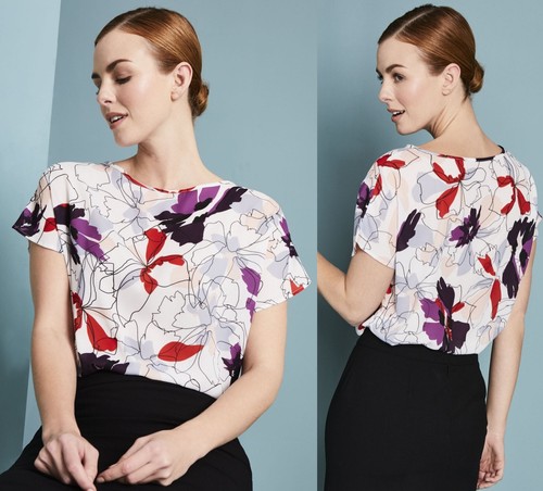 Womans floral blouse shirt - blouse,