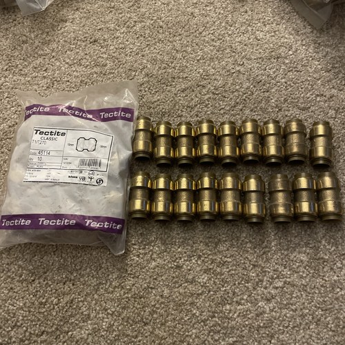 Tectite classic brass push fit - brass, push-fit