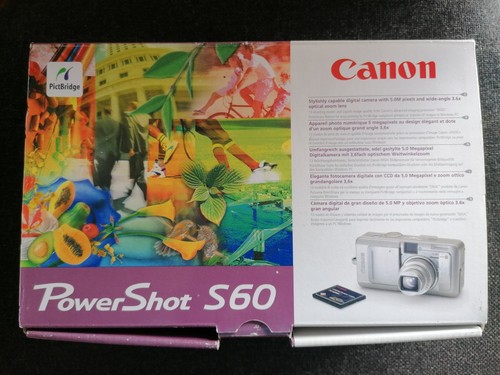 Canon powershot s60 digital - powershot,