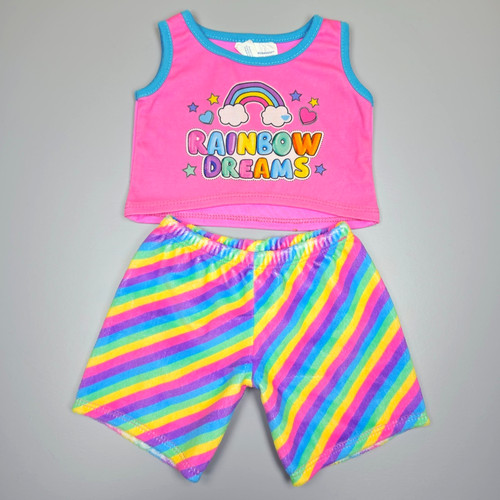Build bear pink rainbow - build,