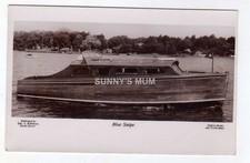 SHIPPING, BOAT "BLUE SNIPE", AT OULTON BROAD, SUFFOLK, RP