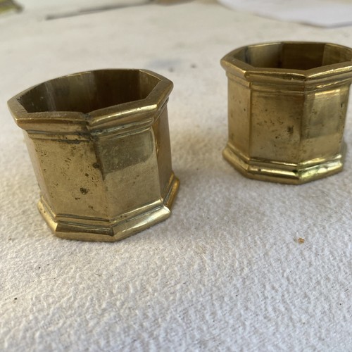 Pair vintage brass - pair,
