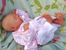 Reborn prem baby girl Mavie 17in 3lb12oz E Wosnjuk  JosyNN Josy Newborn Nursery