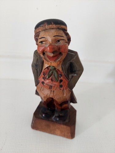 Anri style hand carved - style, wood
