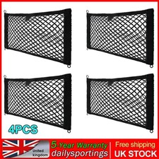 4PCS Storage Net Elastic Black