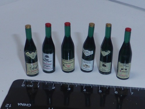 Scale six bottles wine - scale,