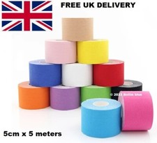 1/3/6/12 Rolls of Kinesiology Tape 5cm x 5m  Sport tape Muscle tape KT tape