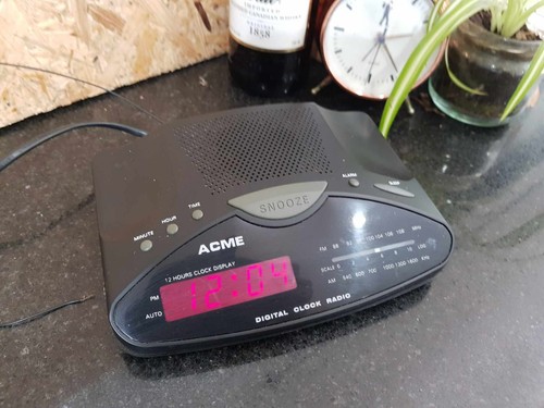 Acme led clock radio cr02 - acme,