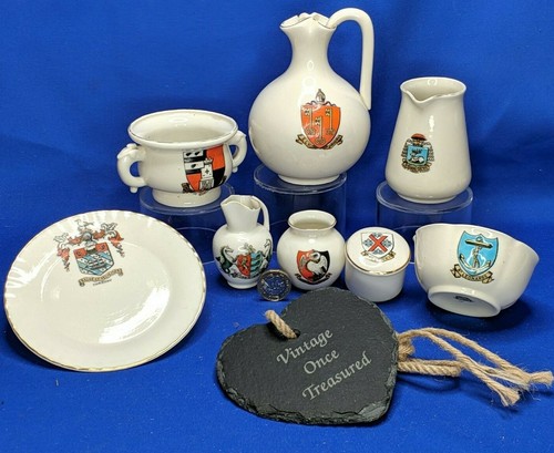 Goss crested china mixed - goss,