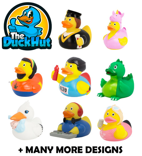 Rubber duck gift say - -, it