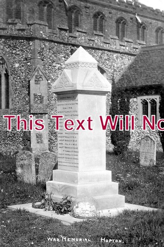 702 hopton ww1 war - hopton,