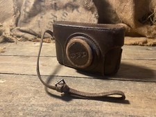 vintage Leica lii Camera leather case russian cold war
