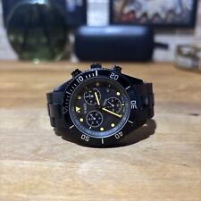 TIMEX T2N866 ORIGINALS Indiglo Wr 50m Black Analog Chronograph Watch Cr 2016 Cel