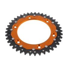 DUAL CROWN 41 TEETH 520 ORANGE