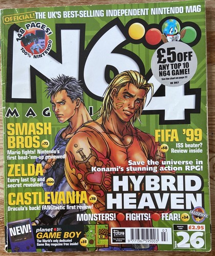 N64 magazine issue - magazine,